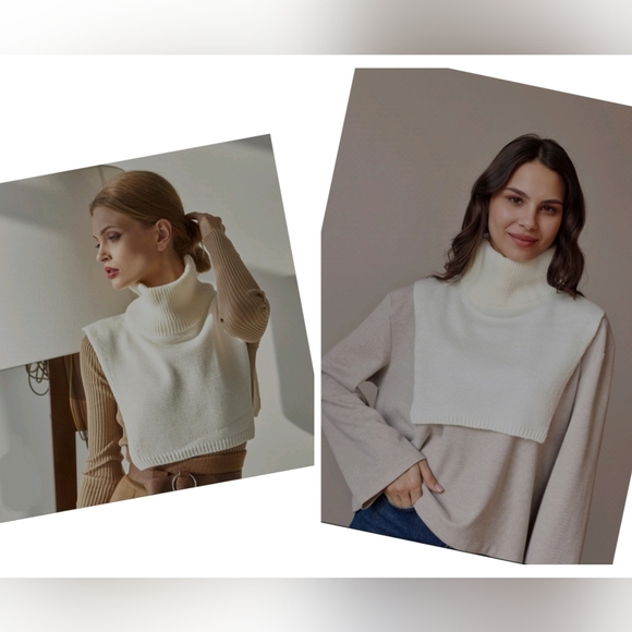 H&M White Dickie Sweater - Picture 2 of 12